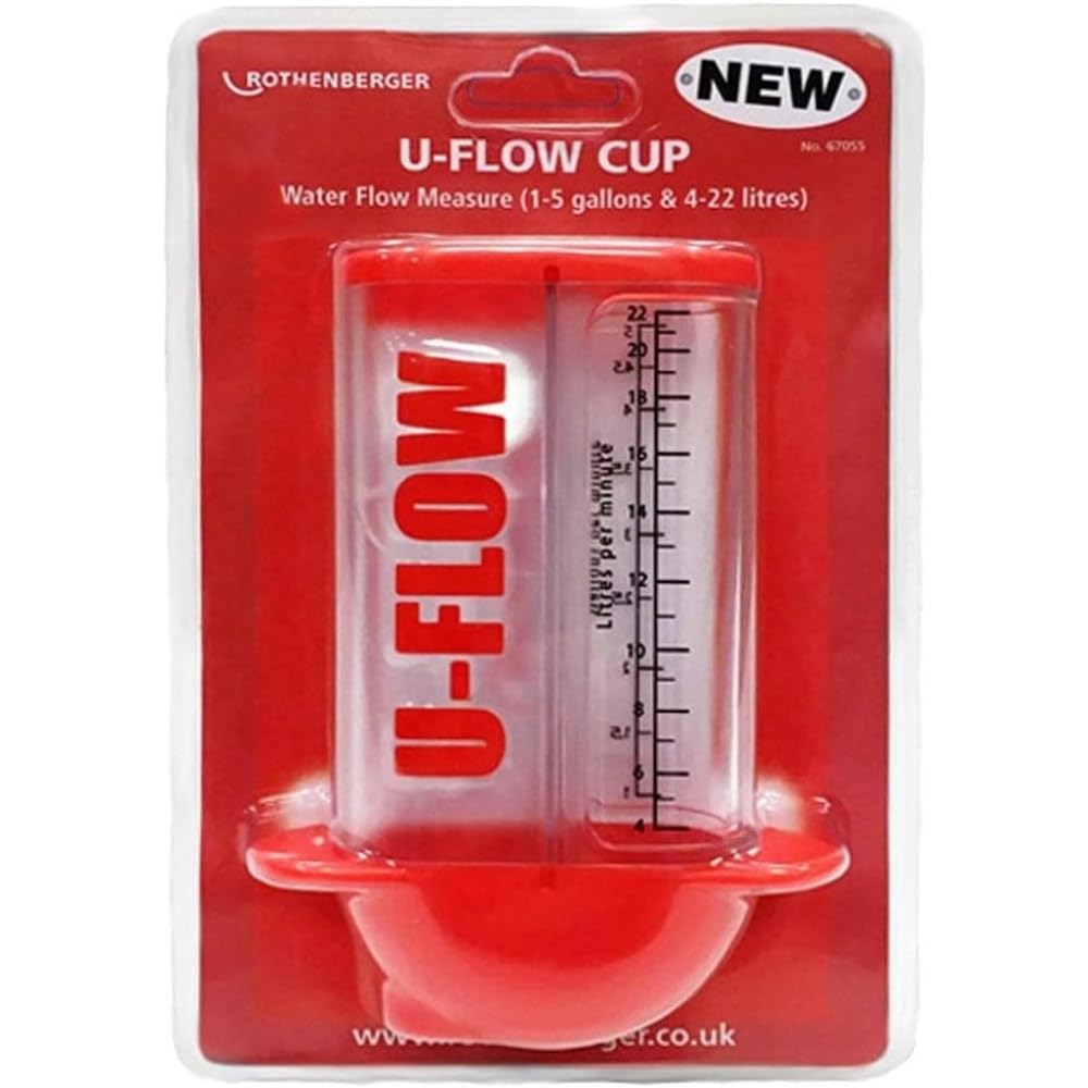 Rothenberger 2.5-20 Litre Water Flow Measure - Type - Image 3