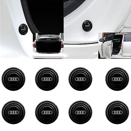 Image of Pivdo 8Pcs Car Door Shock Absorber Protector Gasket Guard Silicone Sticker Accessories for AUDII A3| A4| A6| A7| A8 | Q2| Q3| Q5| Q7| Q8 | S5 | RS5| RS7 | R8 | e-Tron