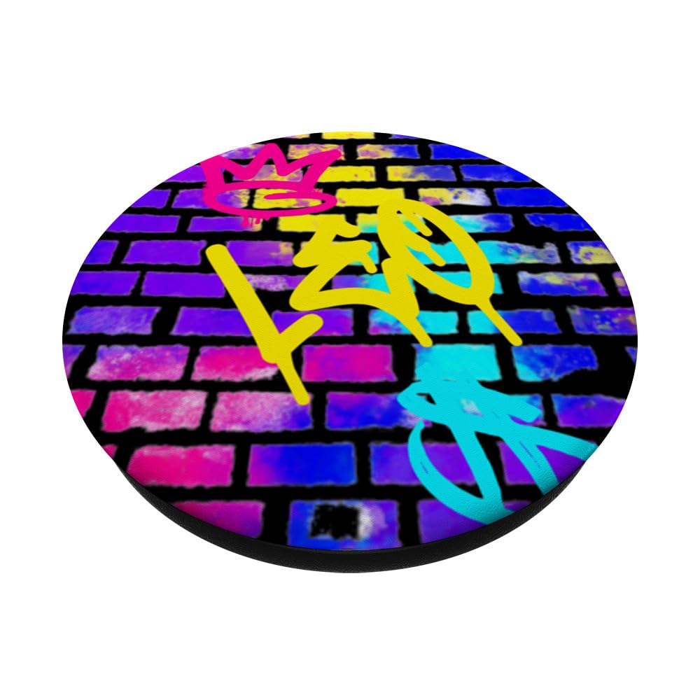 Urban Graffiti PopSocket Mit Austauschbarem PopTop – Handyhalter & Griff