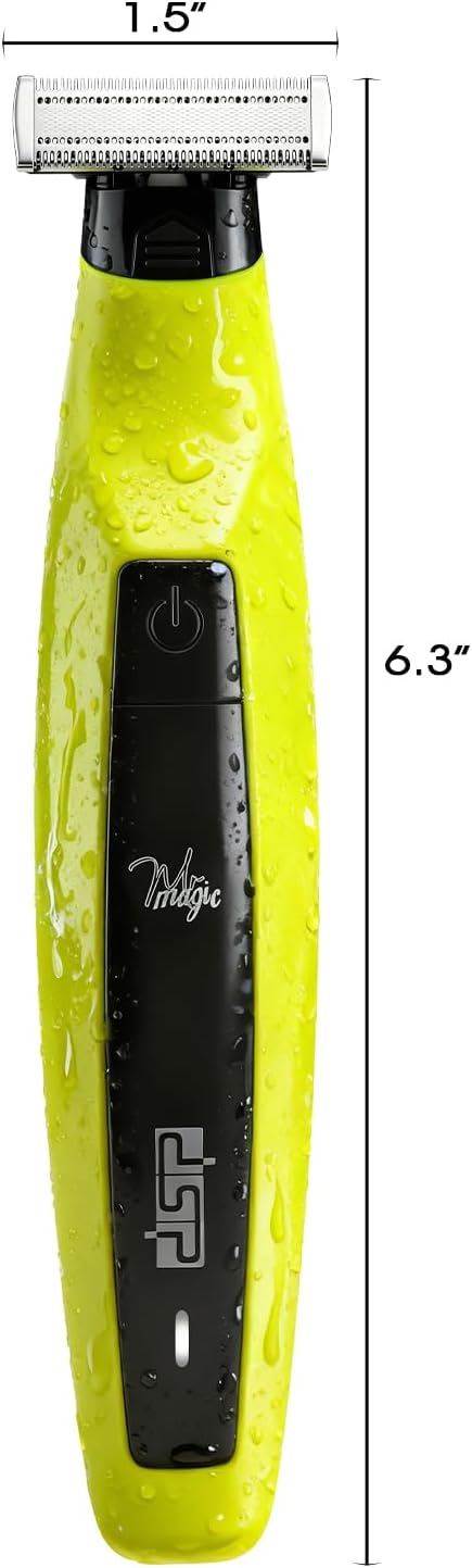 DSP Electric Beard Trimmer and Shaver, Face & Body Hair Trimmer for Men, Travel Lock, Low Noise, Electric Razor for Teen Boys, Facial Trimmer for Men, Waterproof - Image 6