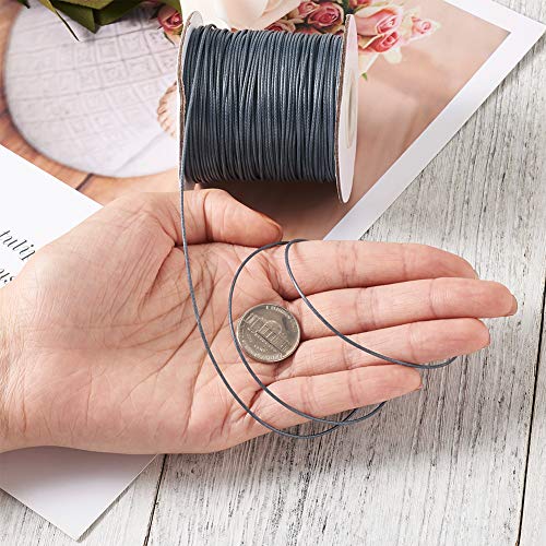 Cordon en polyester ciré coréen idéal pour macramé et tressage de bracelets durables - 5