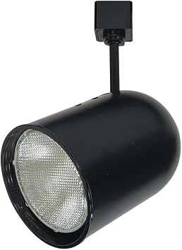 Nora Lighting NTH-106B-A PAR30 Roundback Cylinder with Black Baffle, Black