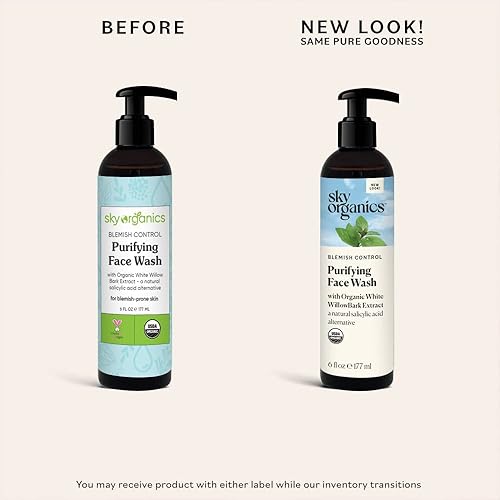Miniatura 3 de Sky Organics Lavado facial purificador orgánico para control de manchas 6 FZ