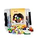 Plus-Plus Big - 200 Big pc in Storage Tub - Basic, Neon and Pastel Mix w/ Baseplates - Construction Building Steam Toy, Interlocking Large Puzzle Blocks for Toddlers and Preschool