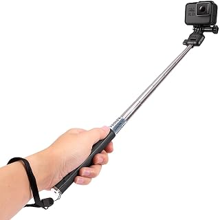 TEKTONIC SS02 80cm Foldable & Durable Selfie Stick – Extendable Tripod Selfie Stick with Mount for Action Cameras & Smartp... Price In India