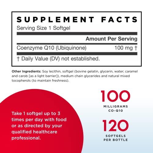 Jarrow Formulas Q-Absorb Co-Q10 100 Mg - 120 Softgels, Pack Of 2 - High Absorption Co-Q10 - Antioxidant Support For Mitochondrial Energy Production & Cardiovascular Health - Up To 240 Total Servings #TOP1