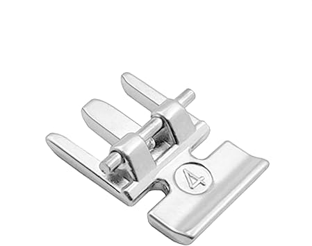 TISEKER Snap On Zipper Presser Foot with IDT for Pfaff Group C, D, E, G, J, K Sewing Machine