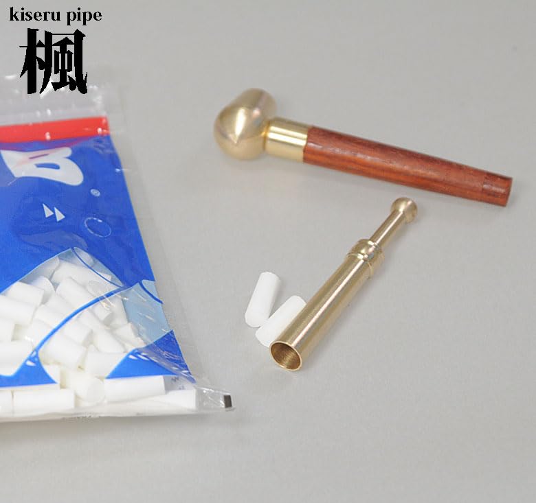Amazon.co.jp: 【ハンドメイドの煙管（キセル）です】 煙管 パイプ 楓