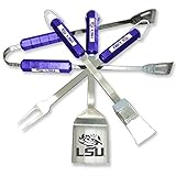 NCAA LSU Tigers BBQ Set (4-Piece), One Size, Team Color