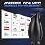 Art-Inspired TV Antenna for Smart TV - 1200+ Mile Range, 4K UHD Indoor/Outdoor Antenna with Modern Sculptural Design, Signal Booster, Cable- Free Local Channels for NBC, CBS, ABC (2025) 33ft
