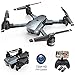 Price comparison product image SNAPTAIN A15 Foldable FPV WiFi Drone w/Voice Control/120°Wide-Angle 720P HD Camera/Trajectory Flight/Altitude Hold/G-Sensor/3D Flips/Headless Mode/One Key Return/2 Modular Batteries/APP Control