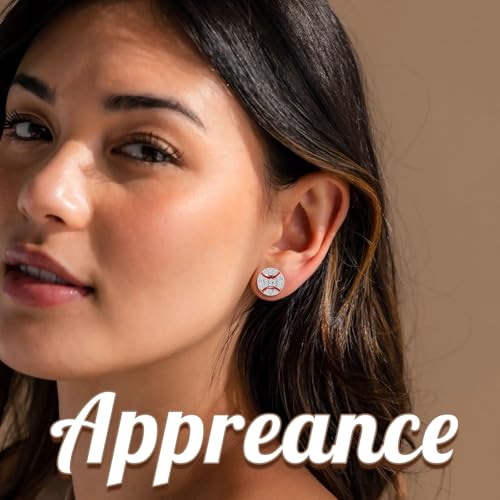 Premium Sparkle Baseball/Softball Earring Stud for Women, Perfect Gifts for Baseball Mom,GameDay,Party, Sport Fans and Birthday w/Nice Gift Box saying "My Mom It's Better Than Yours"2