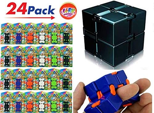 Kubix Speed Cube (Pack of 24) Fidget Cube Flip It Endlessly to Keep Your Fingers Busy and Your Mind Focused | Item #3802-24p