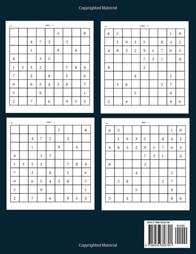 Sudoku a Day 2024: 50 Puzzle Hard For Geniuses and Adults