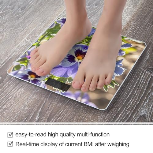 Báscula Digital de Baño Pansy Perfection de vidrio templado miniatura 5