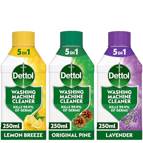 Dettol, Washing Machine Cleaner, Multipack, 750ml...