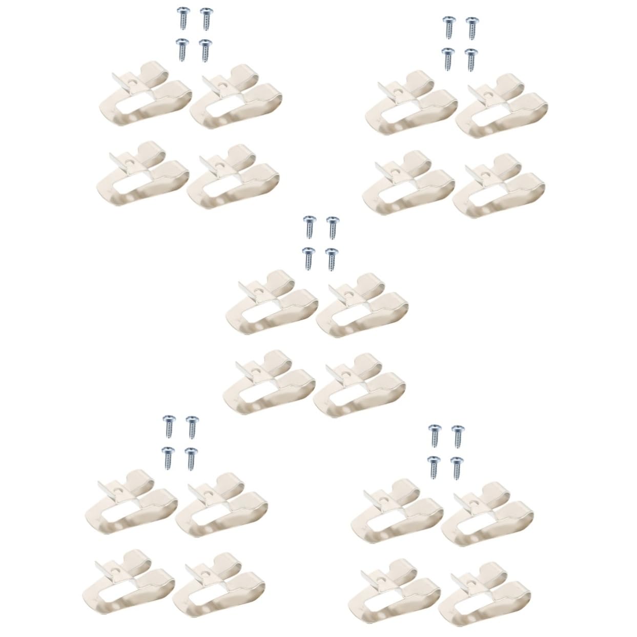 Crochets de suspension robustes pour outils électriques et clips de ceinture Hemobllo
