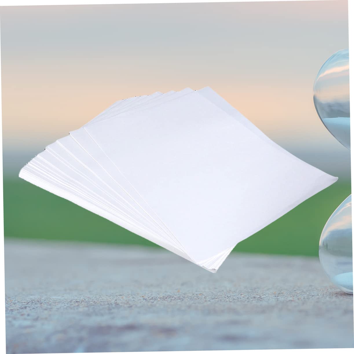 100 Stück A4 Sublimationspapier Weiß für Wärmetransferdruck Schnelltrocknendes Wärmeübertragungspapier Geeignet zum Personalisieren von T-shirts und Hüten