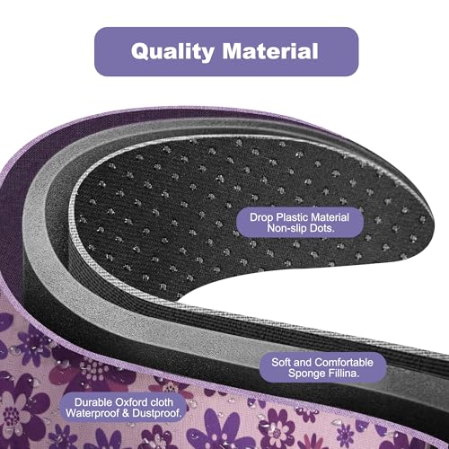 MDSTOP Gait Belt Transfer Belt for Seniors, Anti-Slip Gate Belt for Elderly Lifting with Quick Release Buckle, Medical Belt for Lifting Patients, for Handicap, Physical Therapy, Elderly (Purple) - Image 5