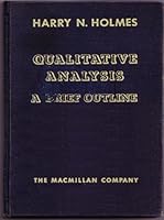 QUALITATIVE ANALYSIS A Brief Outline, nineth edition revised B00726POT2 Book Cover