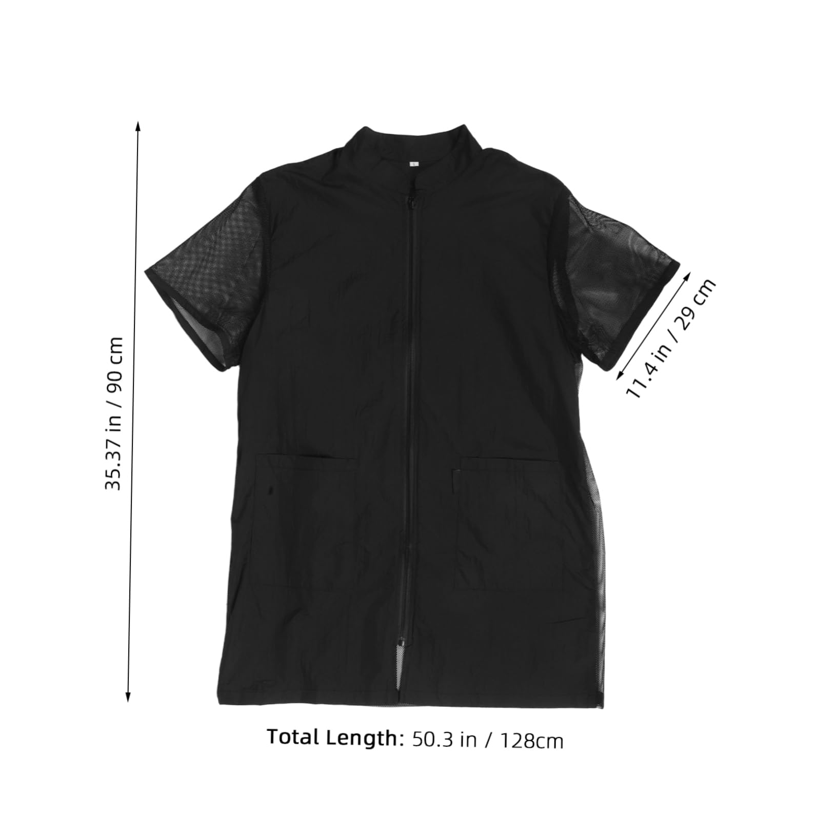 BESTYASH Pet Grooming Smock Xl Breathable Mesh Grooming Apron for Dogs Non Stick Hair for Warm Seasons User Friendly Design for Efficient Grooming