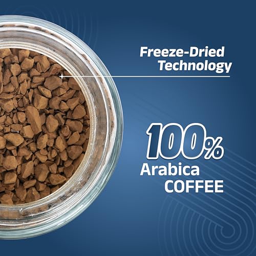 Image of CAFFIA French Vanilla Premium Instant Coffee | 100% Arabica | Freeze Dried Coffee Powder - 50g | Make Cafe Style Hot or Cold Coffee at Home | Smooth Medium Roast | Rich & Smooth Taste