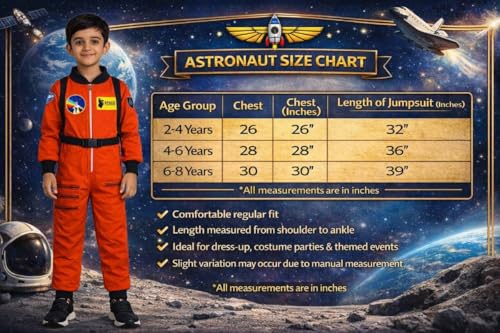 Image of FancyDressWale Community Helper & Career Role Play Costume for Fancy Dress Pilot, Navy, Army, astronaunt, Police Costumes
