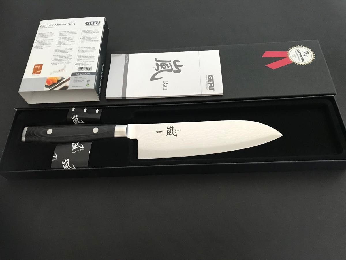 ヤクセル　嵐　6Pセット(knife＆block) Yaxell Ran Plus Slim Knife Block Set - 7 Piece Dark Ash – Cutlery