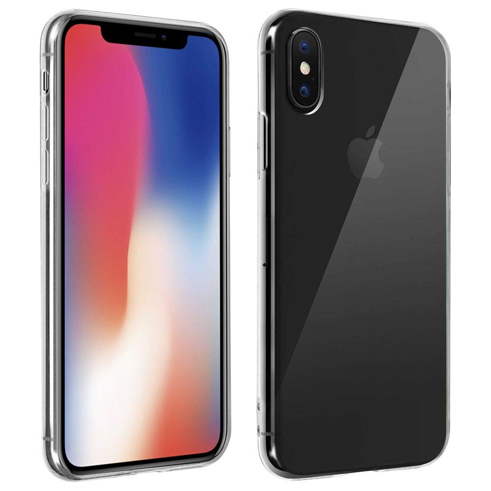 Custodia Trasparente In TPU Per IPhone Xs / IPhone X - Anti-ingiallimento, Antishock, Sottile Con Protezione Fotocamera E Schermo - 2