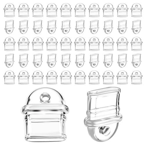 50 Pcs White Anti Dust Silicone Type C Charging Port Clear Charging Port Covers Anti Plug Cover Plugs Protector Protective Dust Plug for Phones Laptops