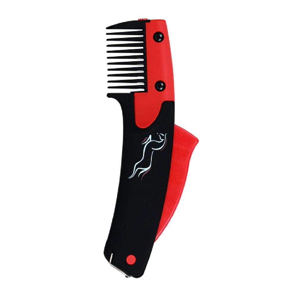 Solo Groom Solo Comb Easy to Use Humane Mane & Tail Grooming Tool No Pulling Breaking or Tearing Hair
