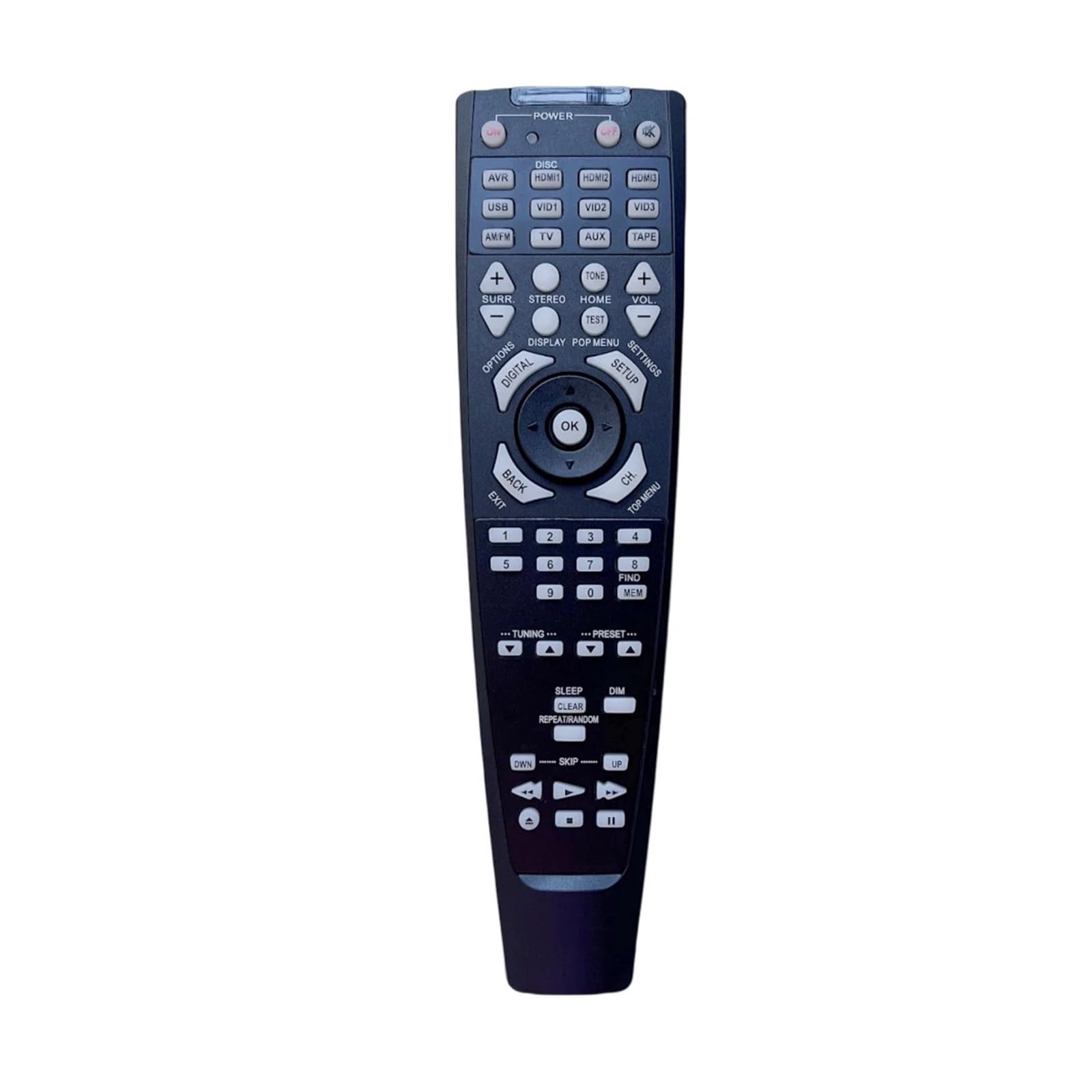 1 telecomando adatto for Harman Kardon AVR120 AVR142 AVR125 AVR110 AVR132 AVR138 AVR140 AVR154 AVR137 AVR145AV Ricevitore