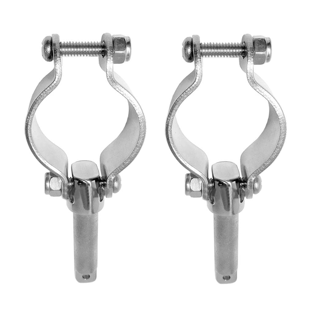 the style sutra 2x stainless steel 304ss clamp on oarlock for 1/2" socket yacht boat fishing|motors | parts & accessories | boat parts |2x stainless steel oarlock