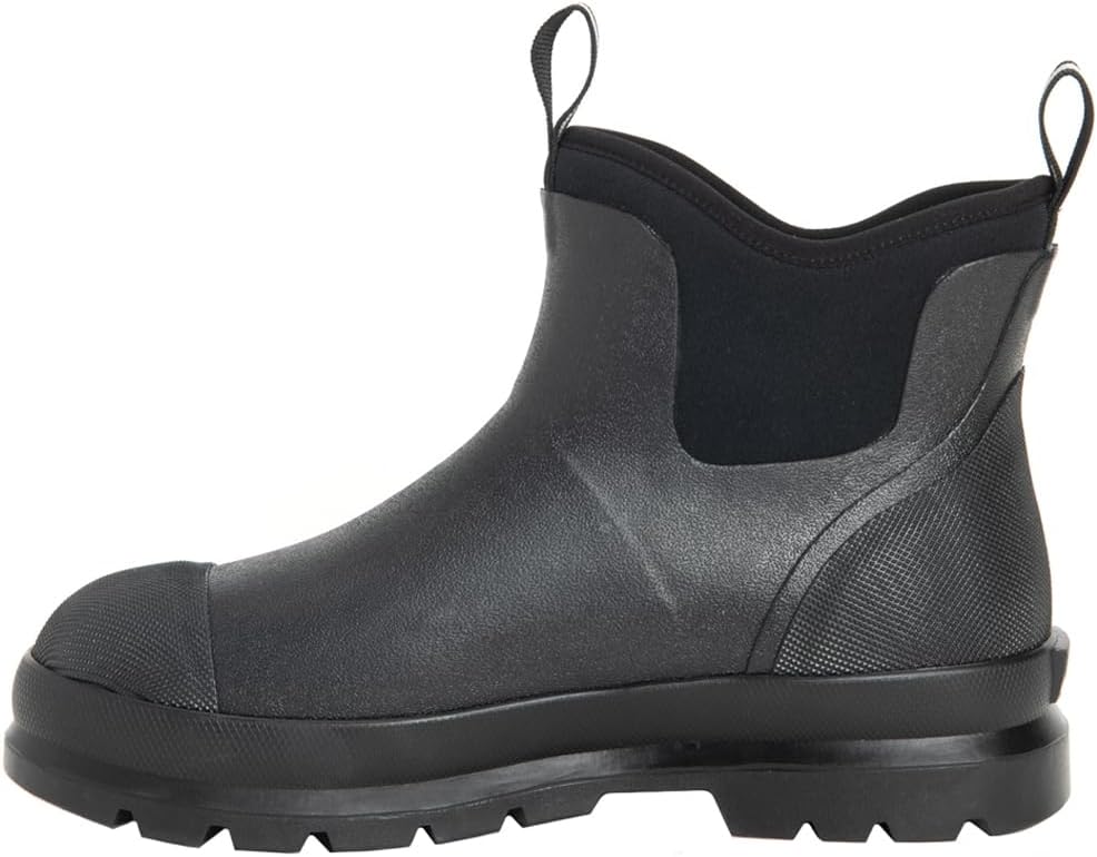 Muck Boots Men's Chore Classic Chelsea Rain Boot, Black, 9