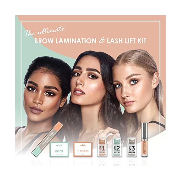 MIYA-LASH-2-in-1-Lash-Lift-Brow-Lamination-Kit-Instant-Fuller-Eyebrows-Eyelashes-Salon-Result-lasts-8-weeks-Professional-LVL-Perm-Laminate-Lash-Lift-Kit-with-Silicone-Shields-Lash-Picks MIYA LASH 2 in 1 Lash Lift & Brow Lamination Kit | Instant Fuller Eyebrows, Eyelashes | Salon Result lasts 8 weeks | Professional LVL, Perm, Laminate with Silicone Shields, Lash Picks