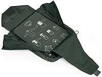 Vista 4 de Osprey Carpeta ultraligera para ropa, gris sombra