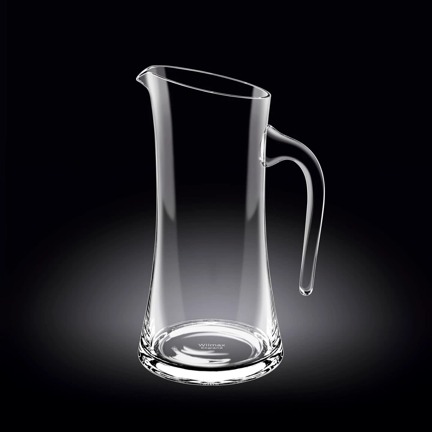 Wilmax Glaskrug 1500 ml | Wasserkrug | Glas-karaffe | Wasserkanne | Glaskaraffe | Weinkaraffe | Glaskanne | WasserKaraffe | Teekanne | Geschenkbox | Transparent | 1 Stück |