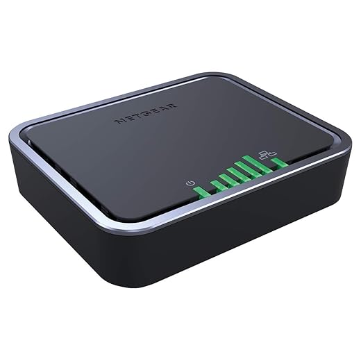 NETGEAR 4G LTE Modem with Two Gigabit Ethernet Ports – Instant Broadband Connection | Works with AT&T and Alternate Carriers (LB2120)