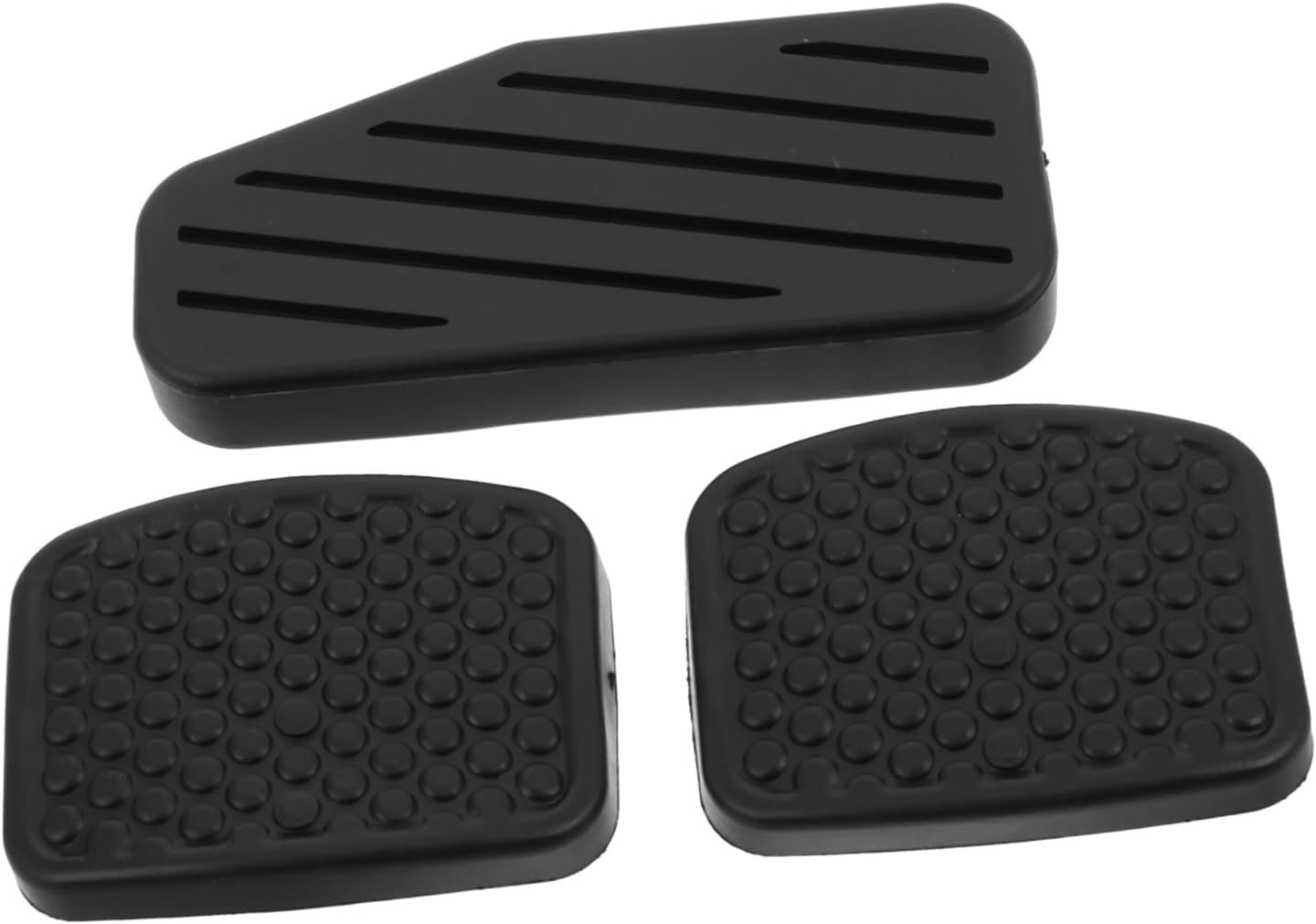 3pcs Non-Slip Rubber Brake Clutch Pedal Cover Kit for Manual Transmission Cars Compatible with Suzuki Model Car Pedal Protection Set for Brake Clutch and Accelerator Pads