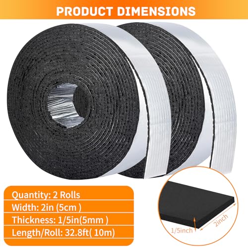 Ruban isolant avec mousse anti-condensation pour tuyauteries