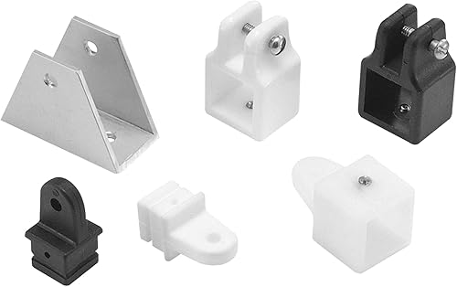 Taylor Made Products 11831 Tubo Cuadrado Bimini BoaTop 1" Negro Interior Marino Eye End