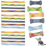 20 Pieces Interactive Cat Spring Toys, Fun Cat Tube Springs for Indoor Play & Exercise
