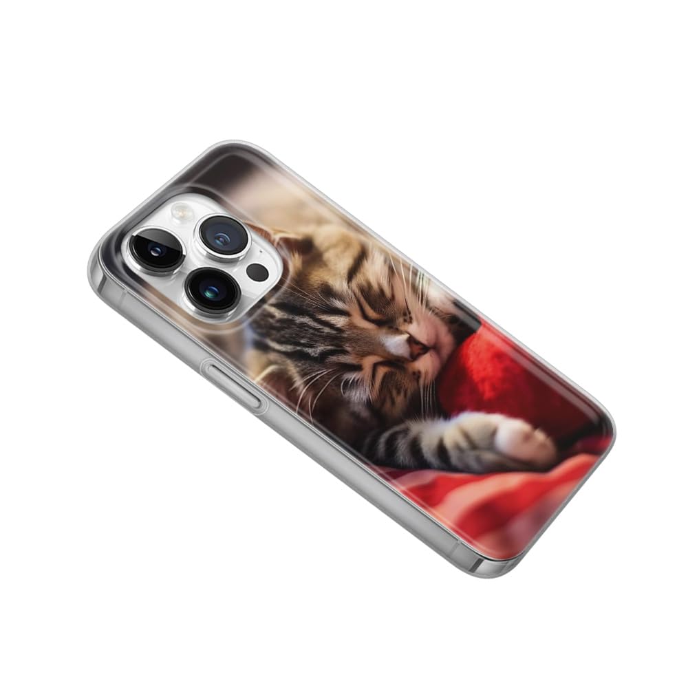 SEAHAI Cover Per Sony Xperia 5 IV – Custodia TPU Trasparente Con Disegno Gatto, Sottile E Antiurto