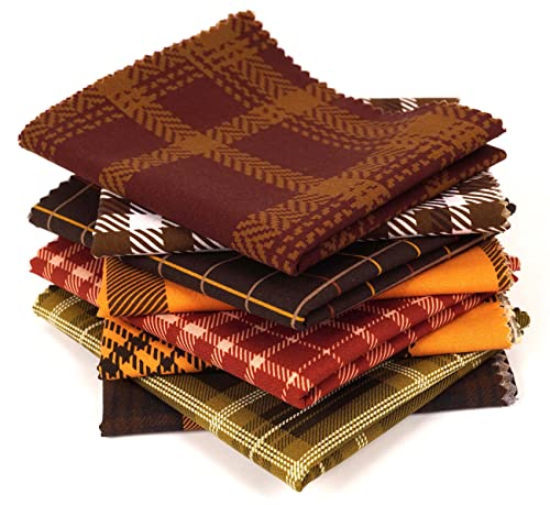 Tissu patchwork coton Soimoi pour coudre des décorations de table et plaids d'automne - 4