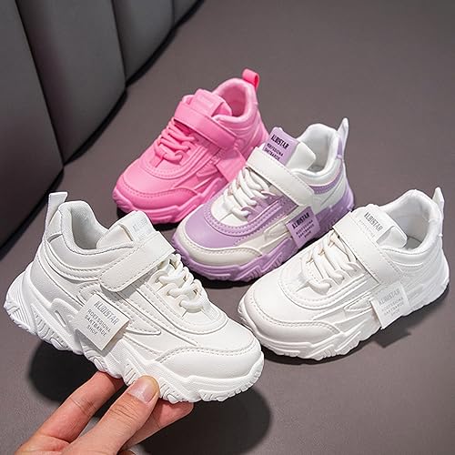 Sneakers for Boys Girls Fashion Lace Up Running Shoes Tennis Shoes Basketball Breathable Athletic Outdoor Shoes2