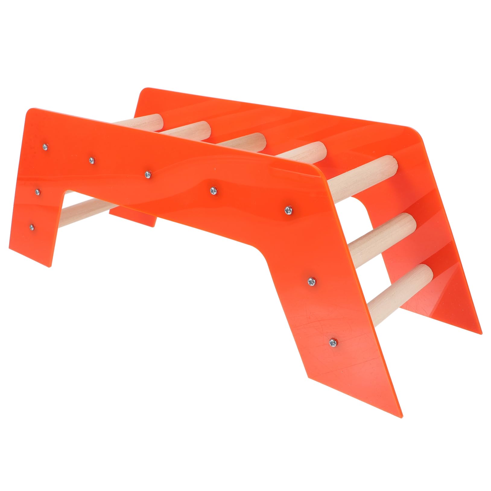 COSMEVIVI Bird Ladders for Parrots Wooden Pet Stair Toy Parakeet Toys Safe Odorless Pet Supplies