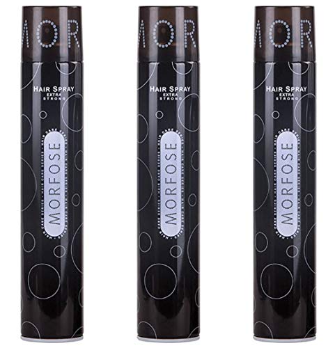 Preisvergleich Produktbild 3x Morfose Haarspray - [ extra strong ] allwetter - 400ml