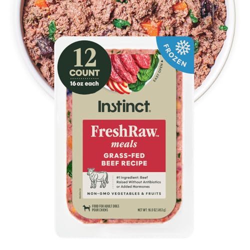 Instinct FreshRaw Meals, Natur...-Fed Beef, 16 oz. (Pack of 12)