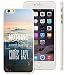 iPhone 6S Plus Case, iPhone 6 Plus Case,Dseason (TM) Personalized Protector Case Cover for Apple iPhone 6S /6 Plus Quotes nothing worth having comes easy