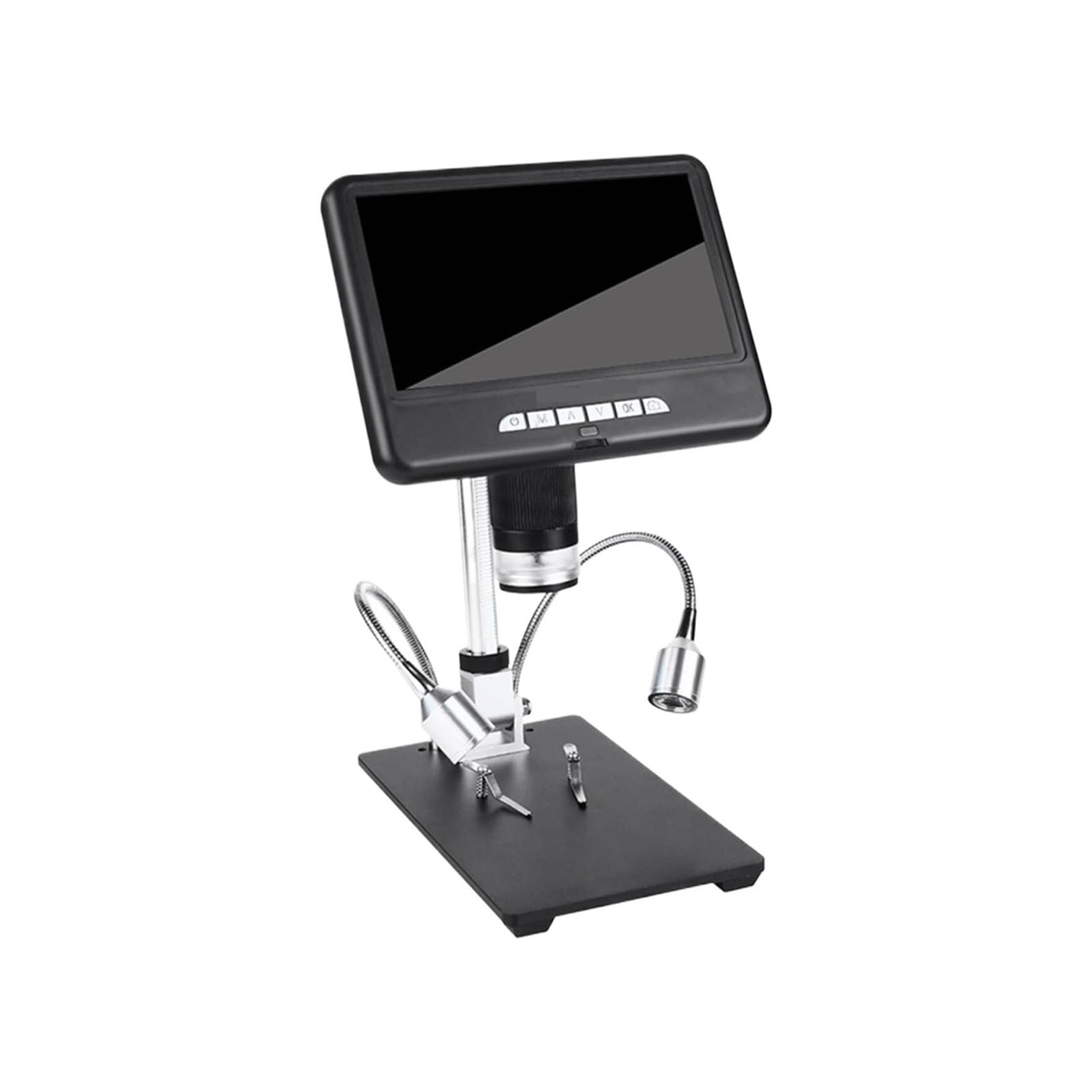 Mikroskop cyfrowy, Mikroskop 7" Cyfrowa Lupa Wideo 3D USB 2MP | Obrót Obrazu, Naprawa Telefonów, Lutowanie, Biżuteria, Dla Dzieci, Studenci, Dorośli, Początkujący